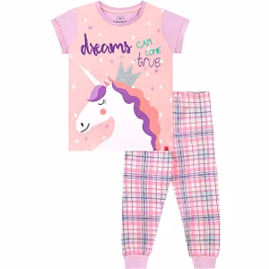 Harry Bear Pyjamasset Enhörning Rosa