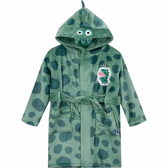 Greta Gris Morgonrock Grön