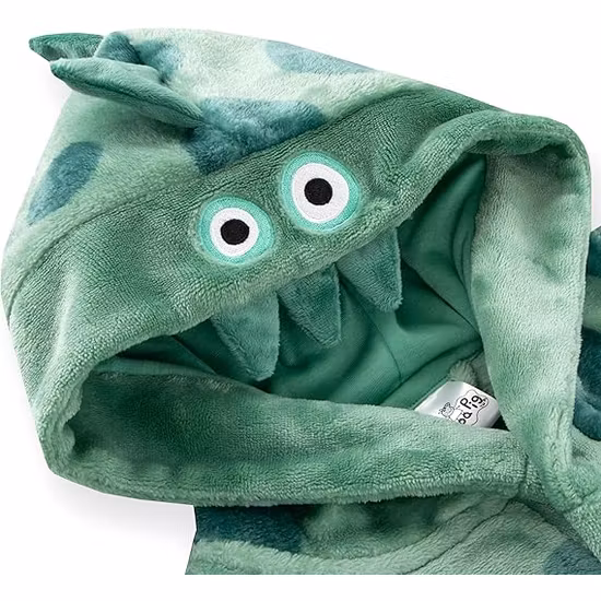 Greta Gris Morgonrock Grön