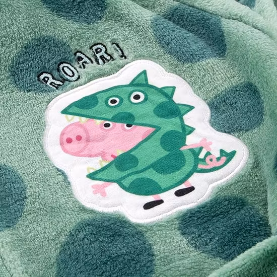 Greta Gris Morgonrock Grön