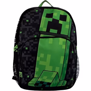 Minecraft Barnryggsäck Creeper