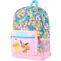 Pokemon Barnryggsäck Rosa/Blå
