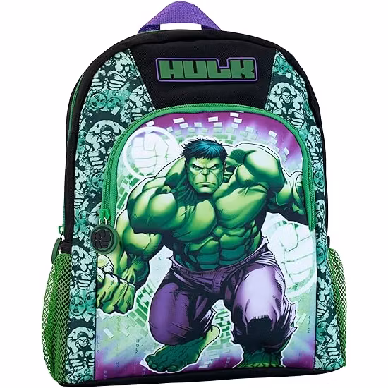 Marvel Hulken Barnryggsäck Grön/Svart