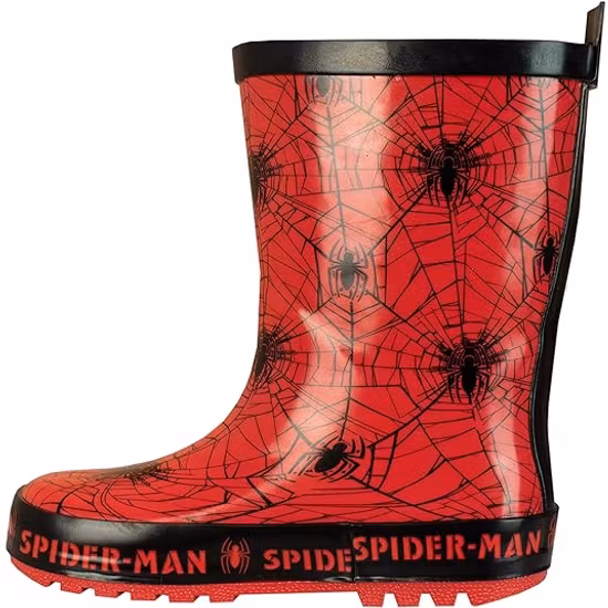 Marvel Spiderman Gummistövlar Röd/Svart