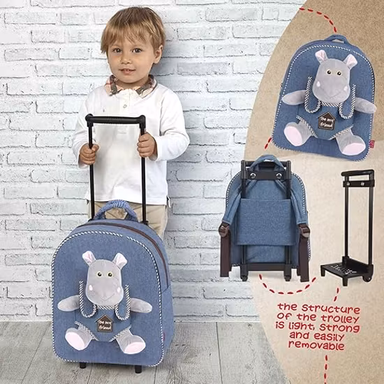 Perletti Handbagage Flodhäst
