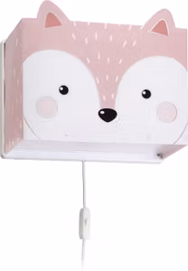 Dalber Vägglampa Räv Rosa