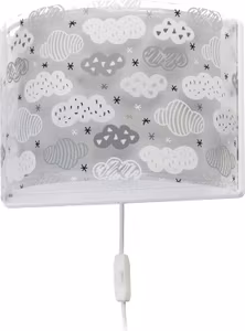 Dalber Vägglampa Moln Grå