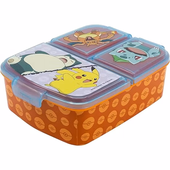 Pokemon Matlåda 3 Fack
