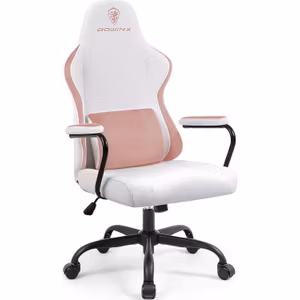 Dowinx Gamingstol Vit/Rosa
