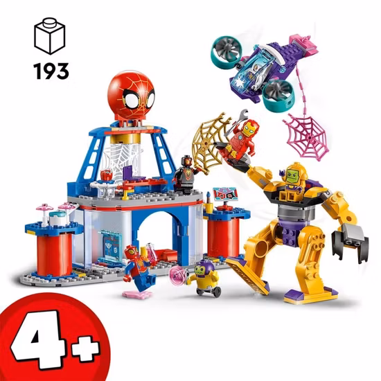 LEGO Spidey 10794 Team Spideys näthögkvarter