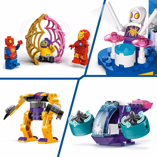 LEGO Spidey 10794 Team Spideys näthögkvarter