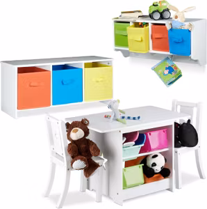 Relaxdays Barnstolsgrupp Albus