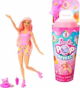 Barbie Pop Reveal docka med 8 överraskningar