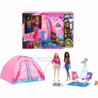 Barbie Tält Let's Go Camping Lekset