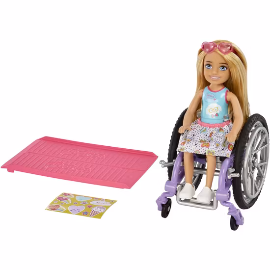 Barbie Chelsea med rullstol