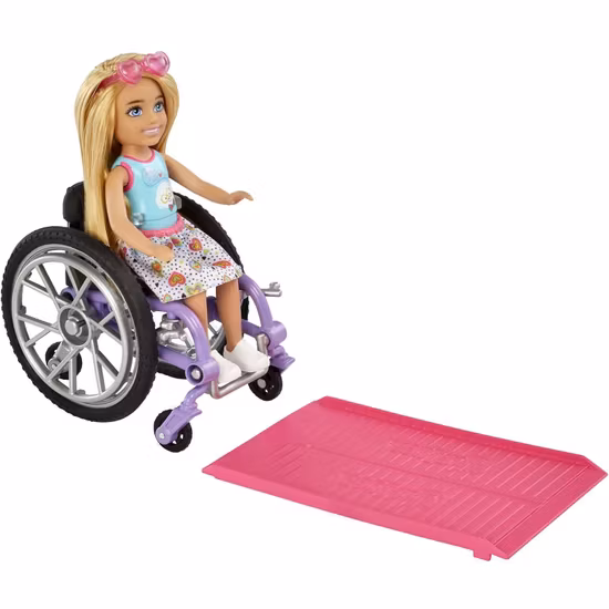 Barbie Chelsea med rullstol