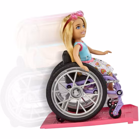 Barbie Chelsea med rullstol