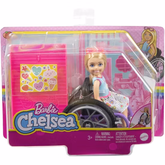 Barbie Chelsea med rullstol