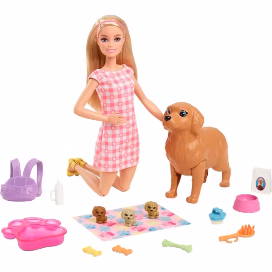 Barbie Newborn Pups Modedocka