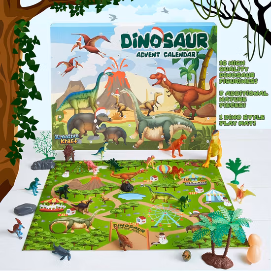 Kreativekraft Adventskalender Dinosaur
