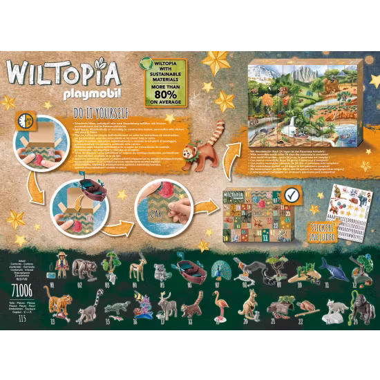 Playmobil 71006 Wiltopia DIY Adventskalender