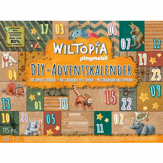 Playmobil 71006 Wiltopia DIY Adventskalender