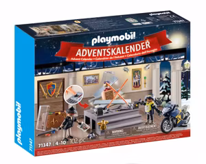 Playmobil 71347 Police Adventskalender Museumsstöld