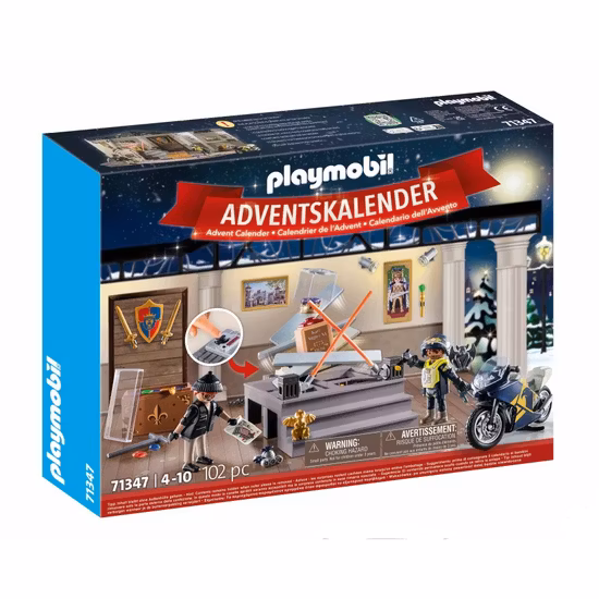 Playmobil 71347 Police Adventskalender Museumsstöld