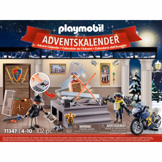 Playmobil 71347 Police Adventskalender Museumsstöld