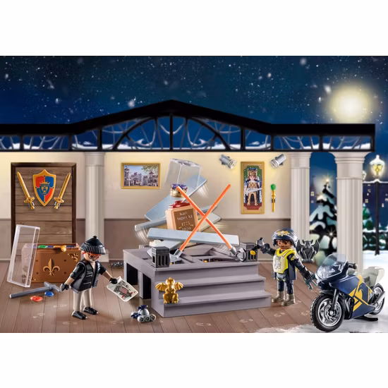 Playmobil 71347 Police Adventskalender Museumsstöld