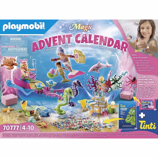 PLAYMOBIL Adventskalender "Badande sjöjungfrur"