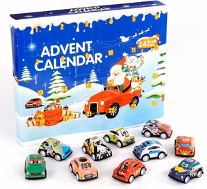 Sprintlot Adventskalender Pull Back Bilar