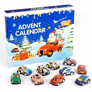 Sprintlot Adventskalender Pull Back Bilar