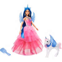Barbie Touch of Magic Sapphire Alicorn Docka