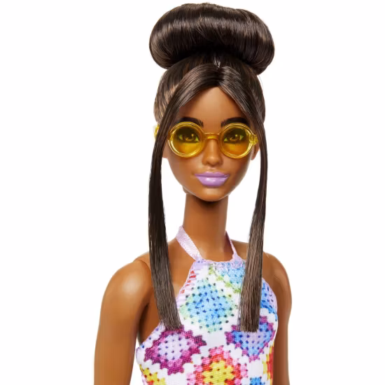 Barbie Fashionista Docka med Hårknut