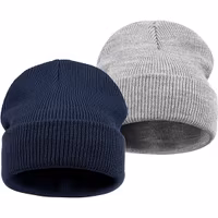 Dreshow Vintermössa 2-Pack Blå/Grå