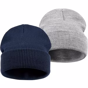 Dreshow Vintermössa 2-Pack Blå/Grå