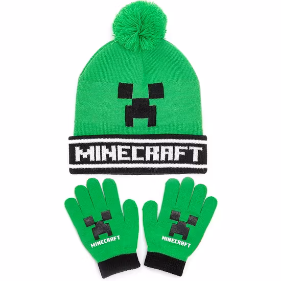 Minecraft Mössa Med Vantar