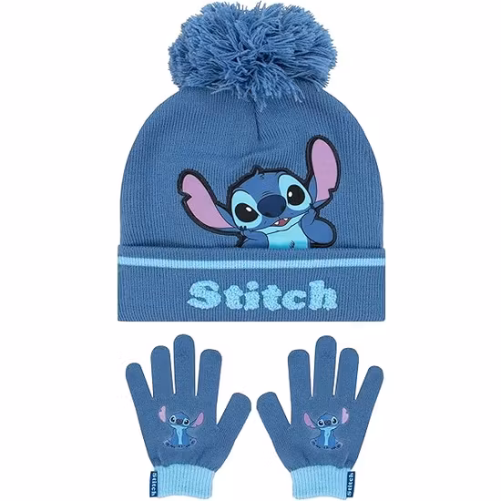 Disney Stitch Mössa Med Vantar