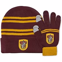 Harry Potter Mössa Med Vantar Gryffindor
