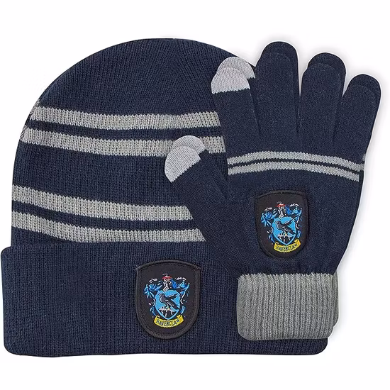 Harry Potter Mössa Med Vantar Ravenclaw