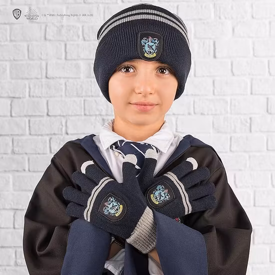 Harry Potter Mössa Med Vantar Ravenclaw