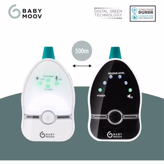 Babymoov Easy Care Audio babymonitor med nattlampa