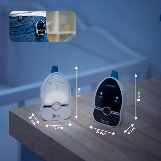 Babymoov Easy Care Audio babymonitor med nattlampa