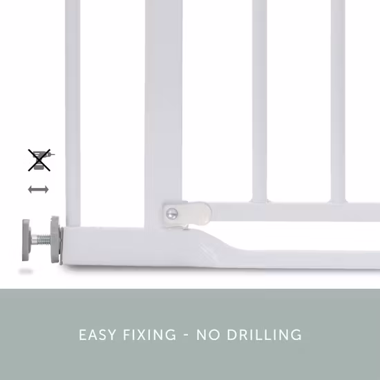 Hauck Clear Step Gate Snubbelfri Säkerhetsgrind