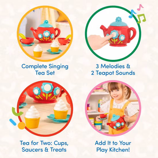 Battat Toys Musikalisk telekset