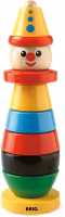 BRIO 30120 Clown Stapelleksak I Trä