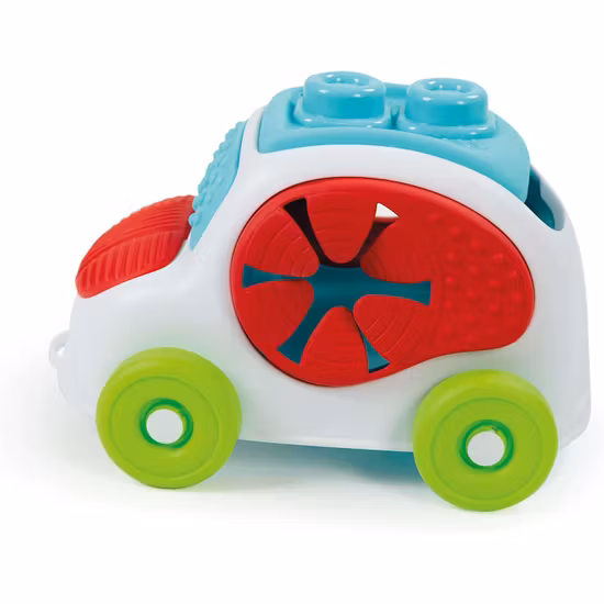 Clementoni Leksaksbil Med Mjuka Klossar