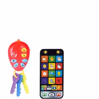 Tachan Leksaksnycklar Med Smartphone