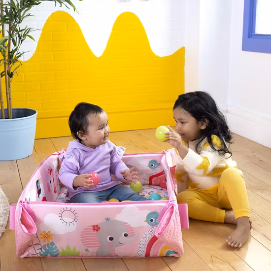 Bright Starts 5-i-1 Babygym Rosa